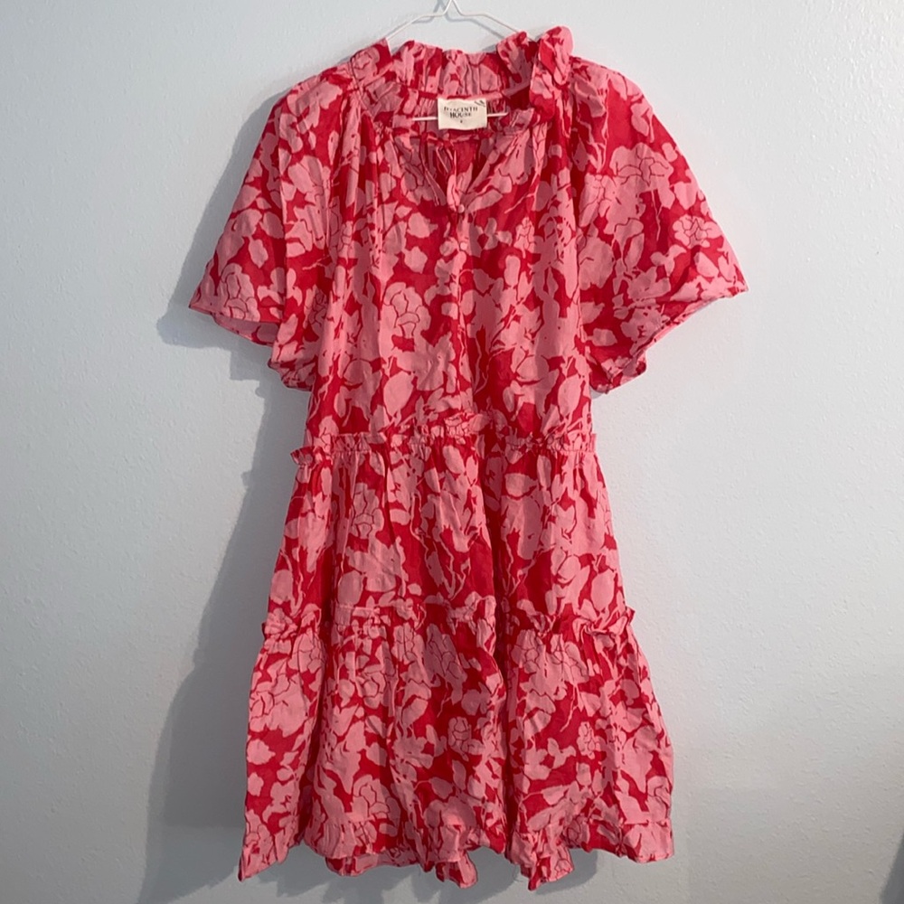 HYAC HOUSE pink floral dress
